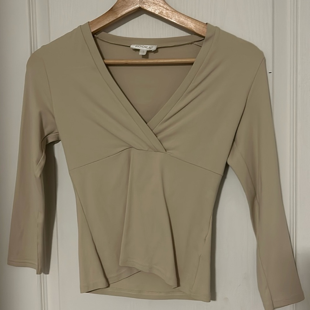 V neck blouse, XS/S